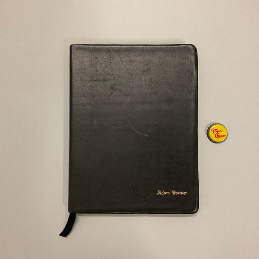 Black Leather Notebook