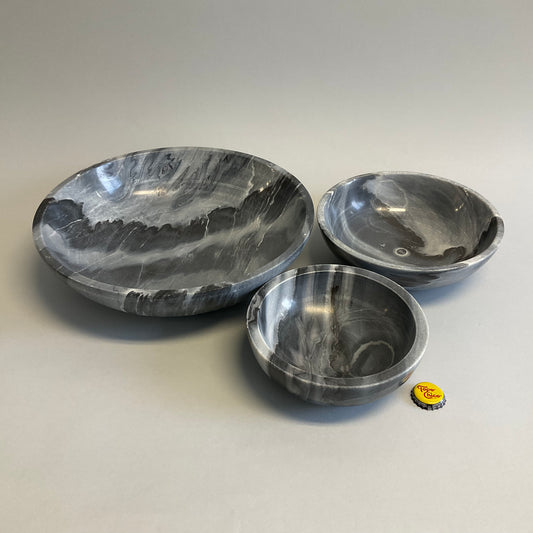 Gray Marble Bowls