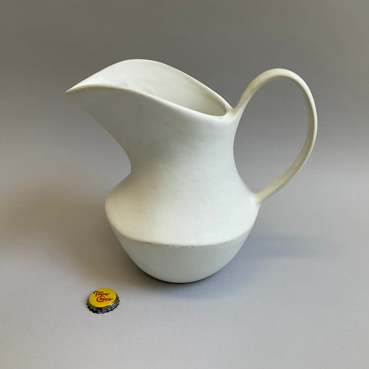 White Ceramic Pitcher