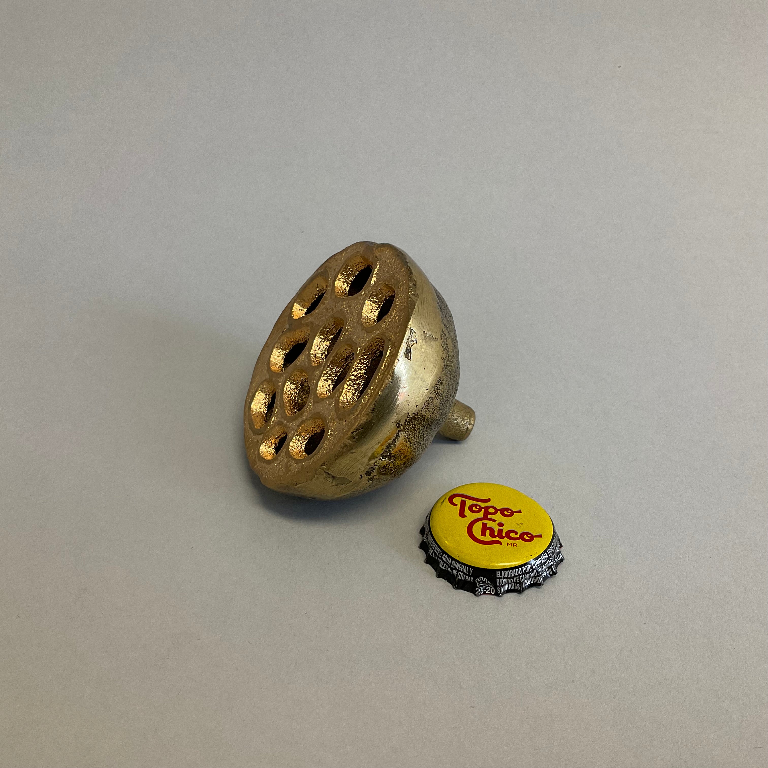 Brass Lotus Pod Object – The Props Dept.