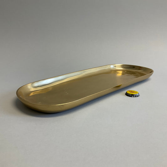 Gold Oval Tray