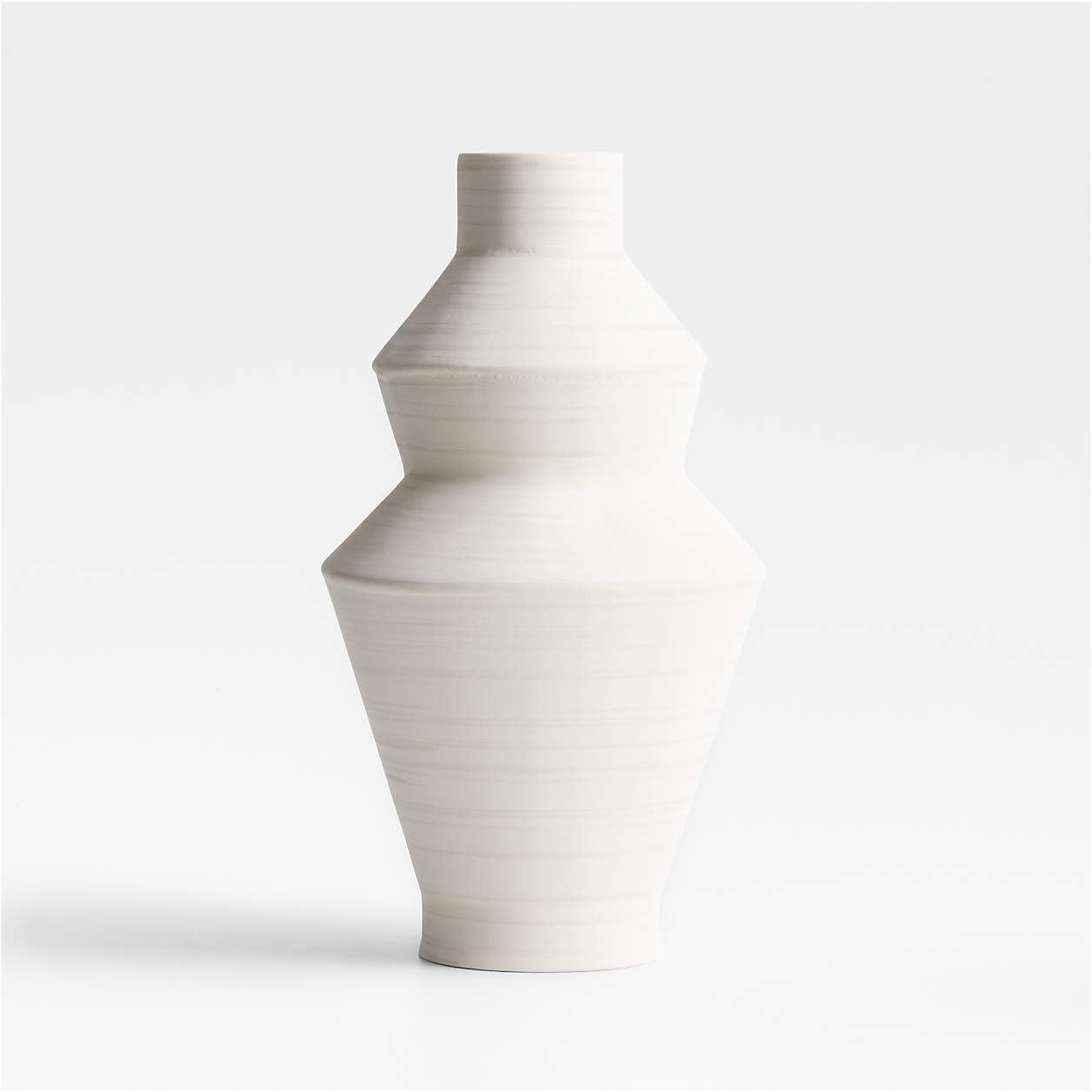 Cream Ceramic Vase