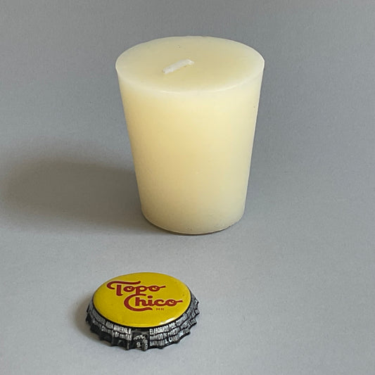 Ivory Votive Candle