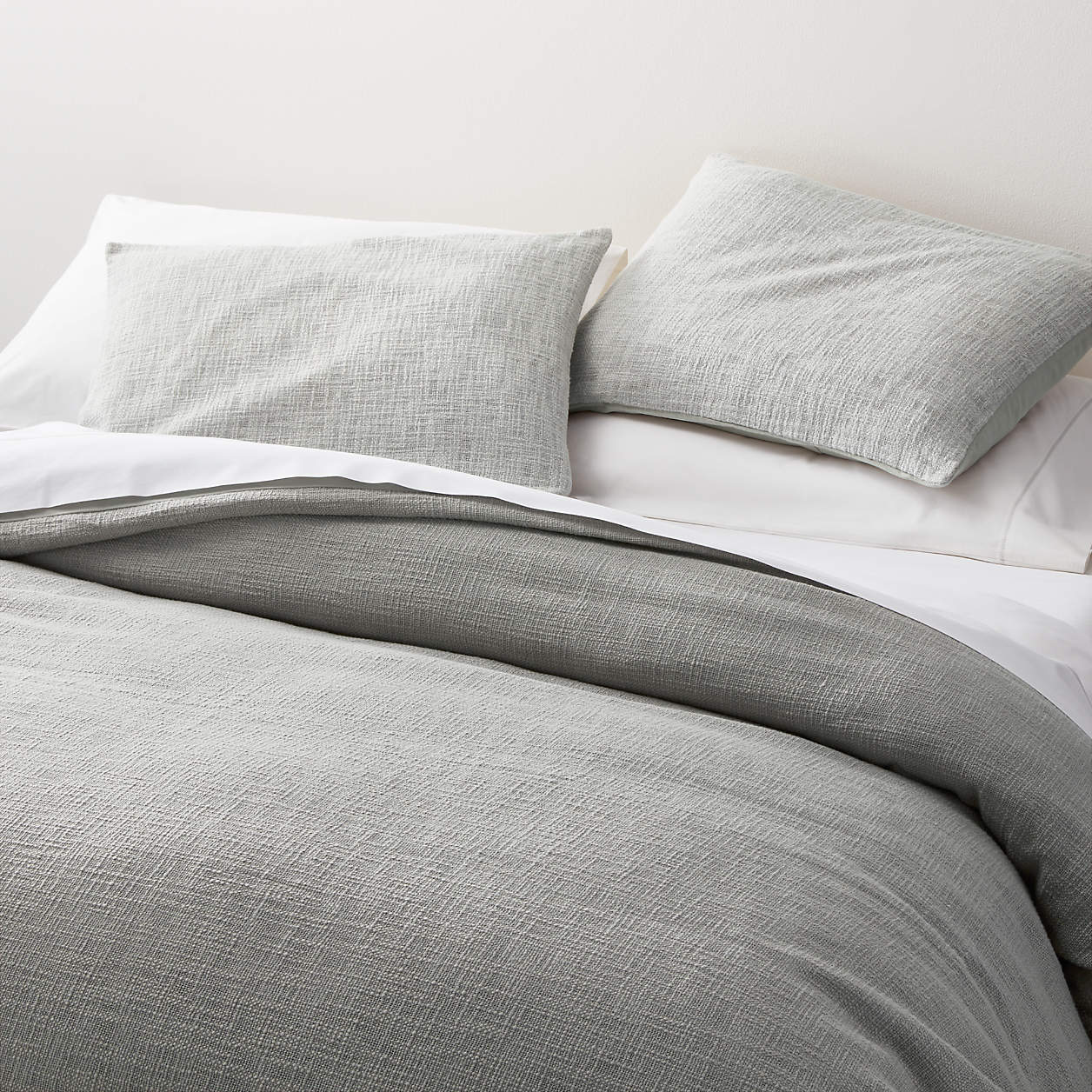 Gray King Duvet Cover