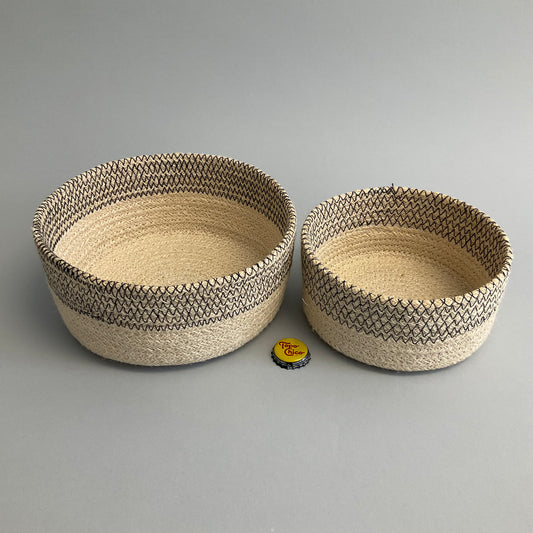 Woven Zig Zag Baskets