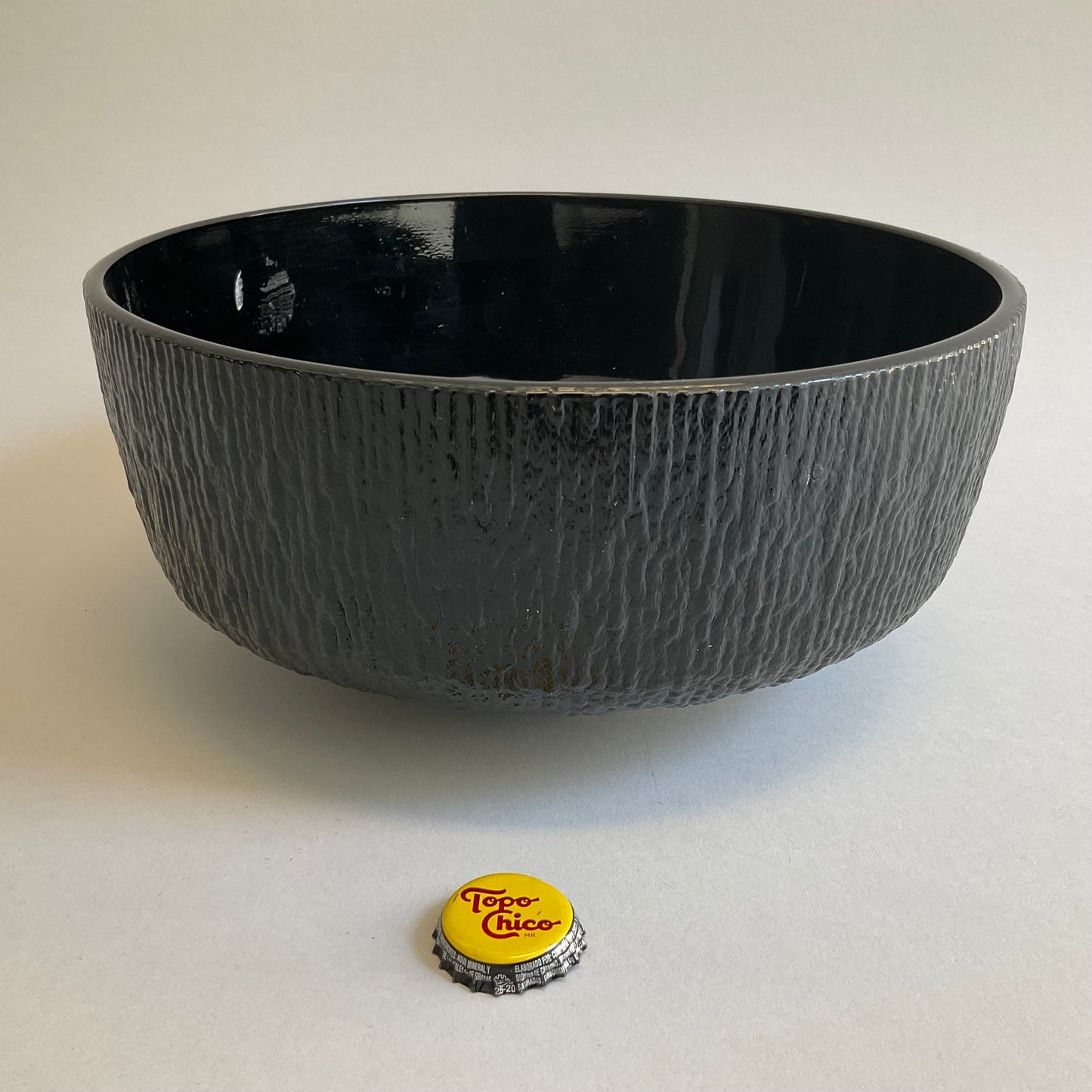 Black Glass Bowl