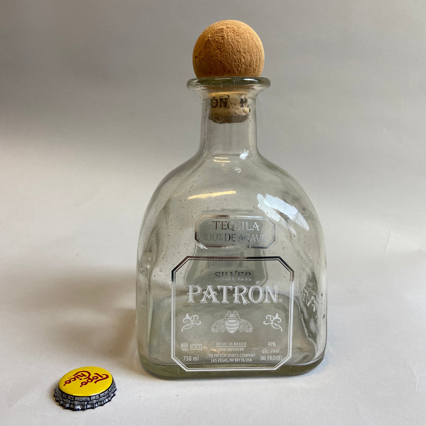 Patron Tequila Bottle