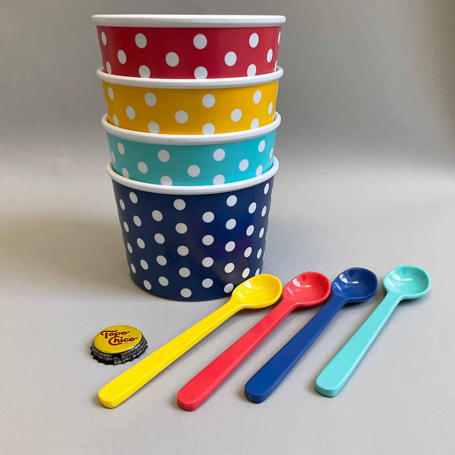 Melamine Ice Cream Bowls