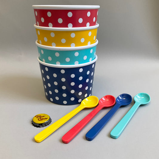 Melamine Ice Cream Bowls