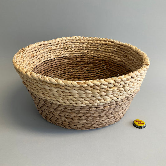 Two Tone Woven Basket